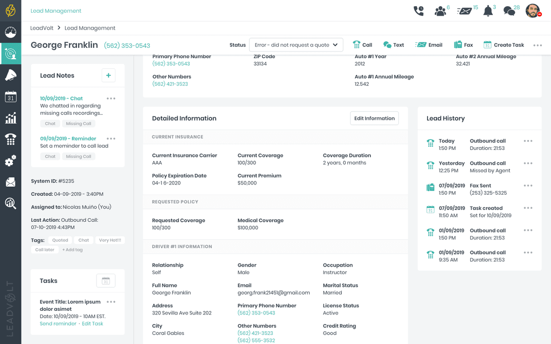 Call Recording Product Page