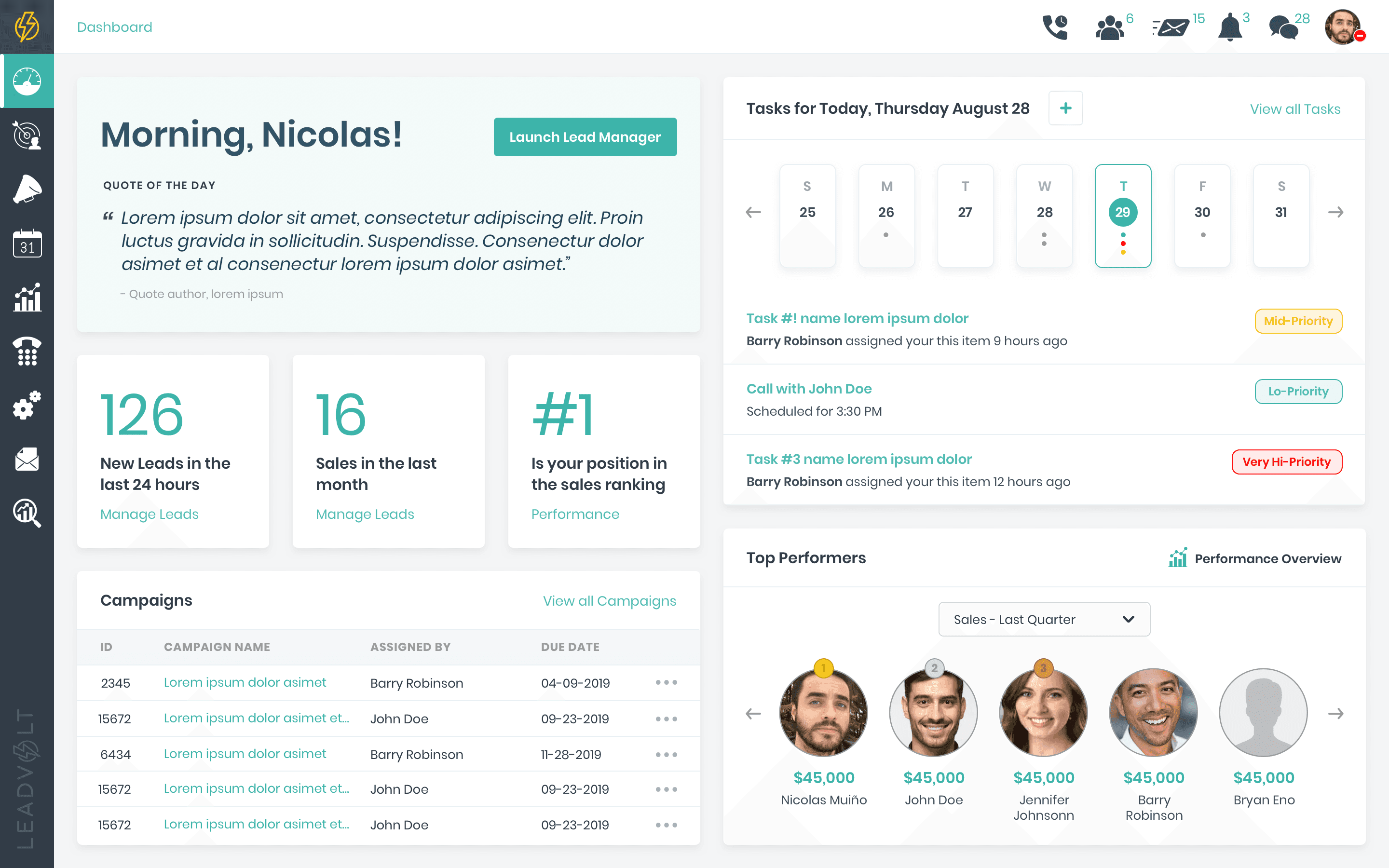 Gamification Product Page